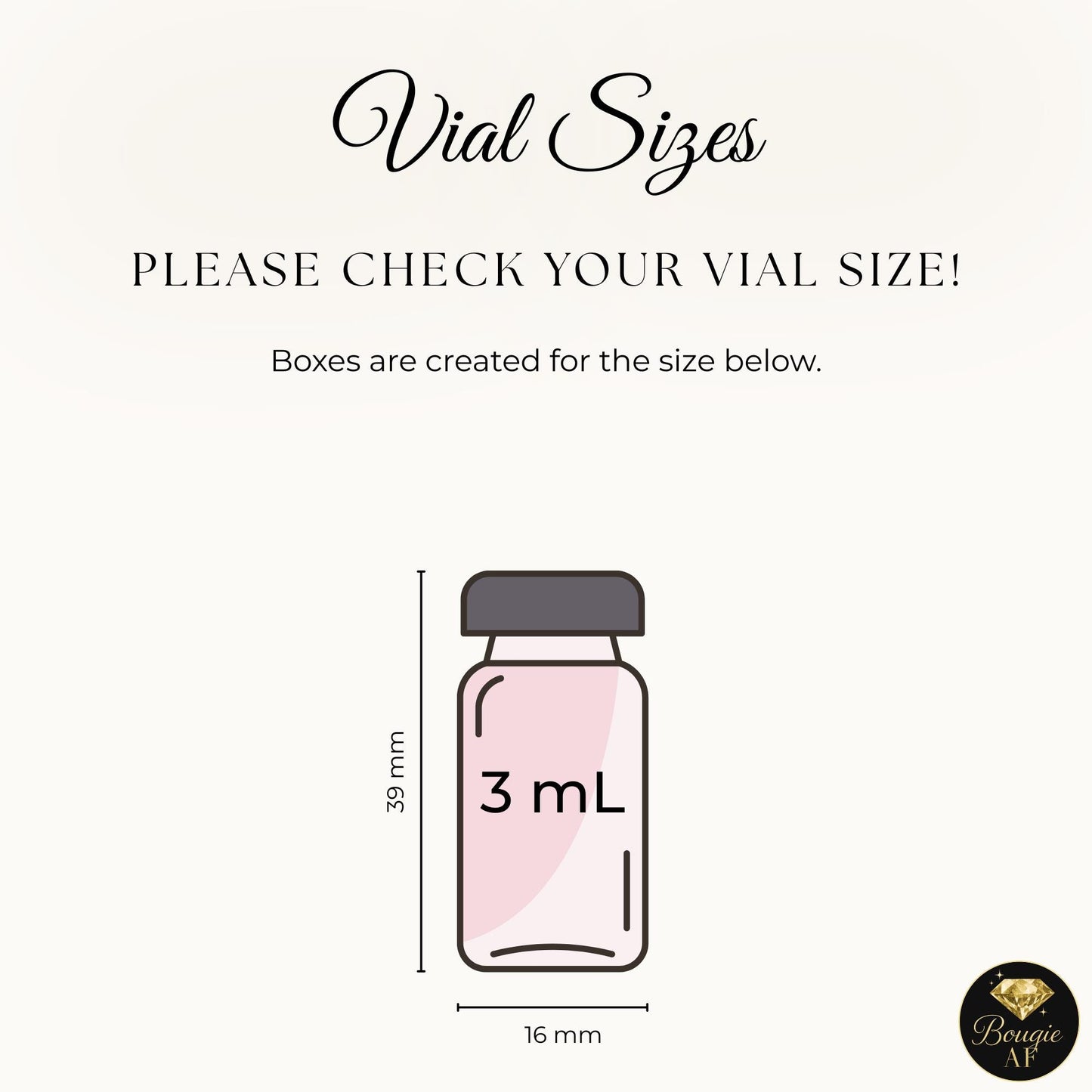 10mL to 3mL Vial Slot Converter Inserts | 3mL Adapter for Vial Boxes