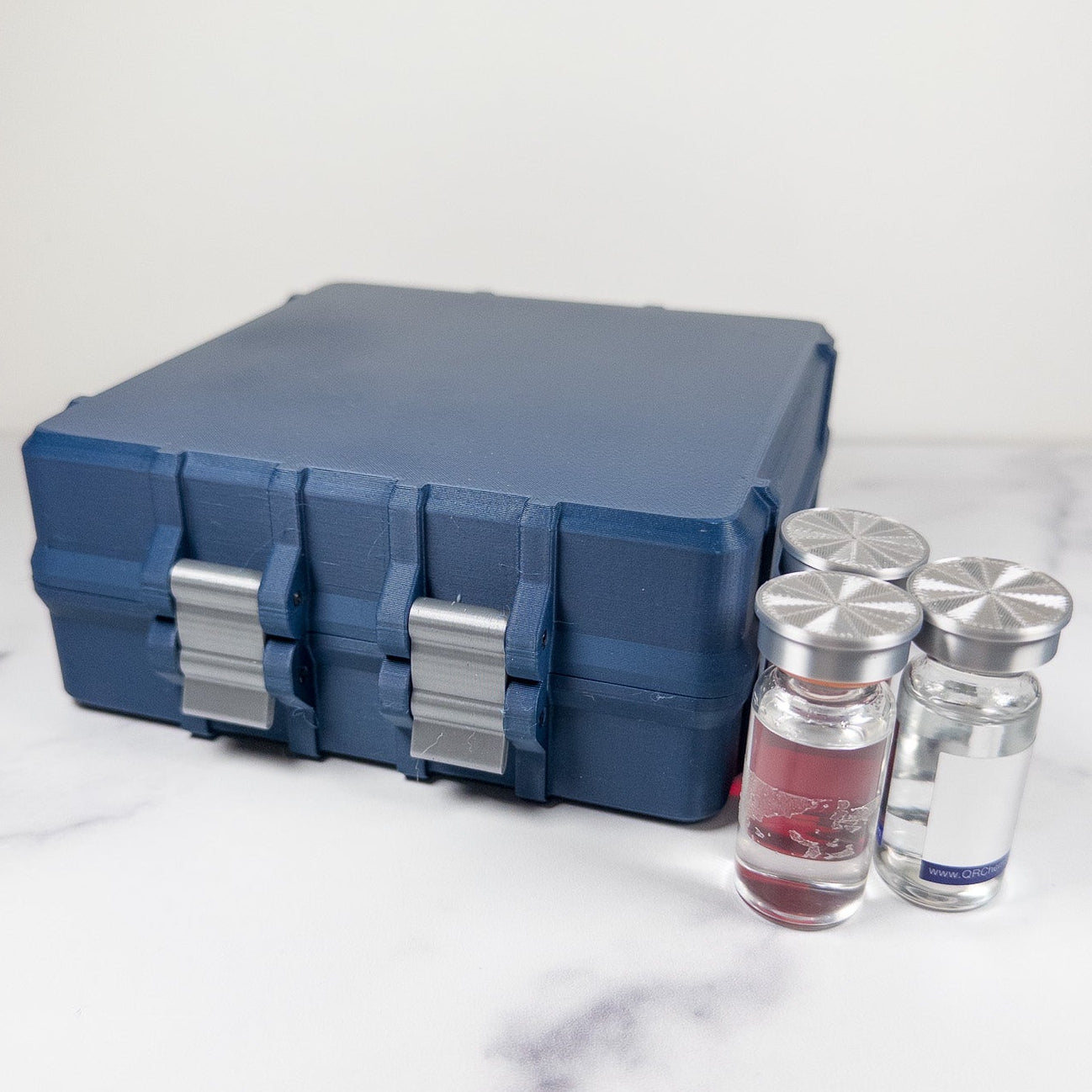 10mL Vial Storage Case – Holds 2–25 Vials