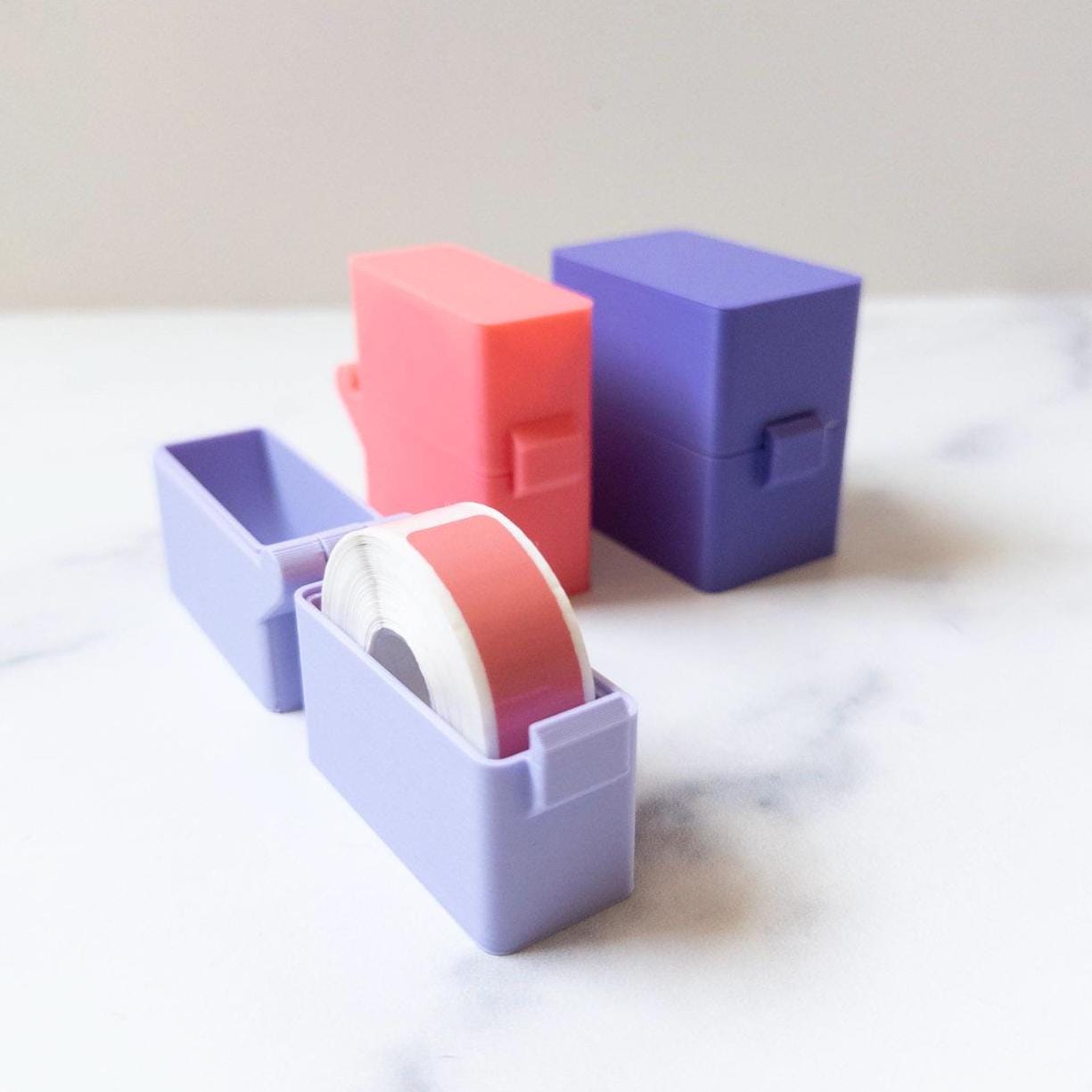 Single Label Roll Holder – Fits Niimbot & More, 12-15 mm rolls, 25 mm rolls