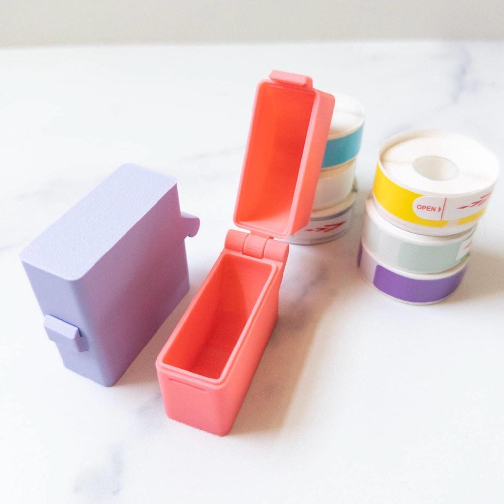 Single Label Roll Holder – Fits Niimbot & More, 12-15 mm rolls, 25 mm rolls