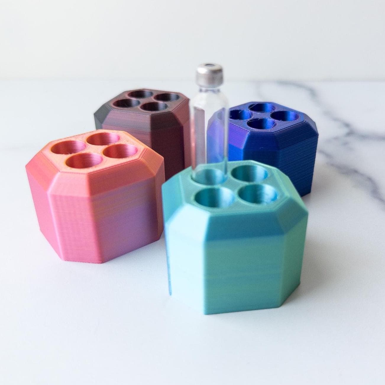 4-Slot Cartridge Fill Station for Injector Pen Cartridges