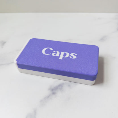 Vial Cap Storage Box