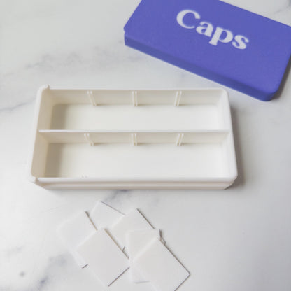 Vial Cap Storage Box