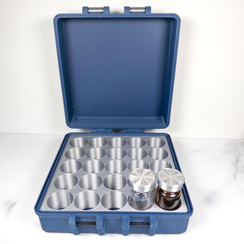 10ml Peptide Vial Case, Holds 25 vials