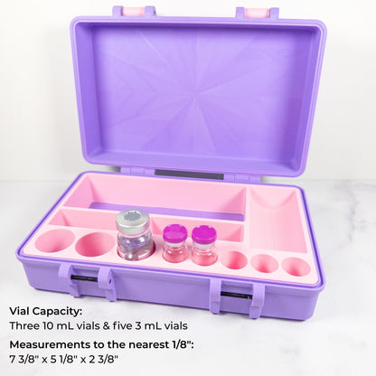 Organizer Case for Peptides, holds 10ml & 3ml vials