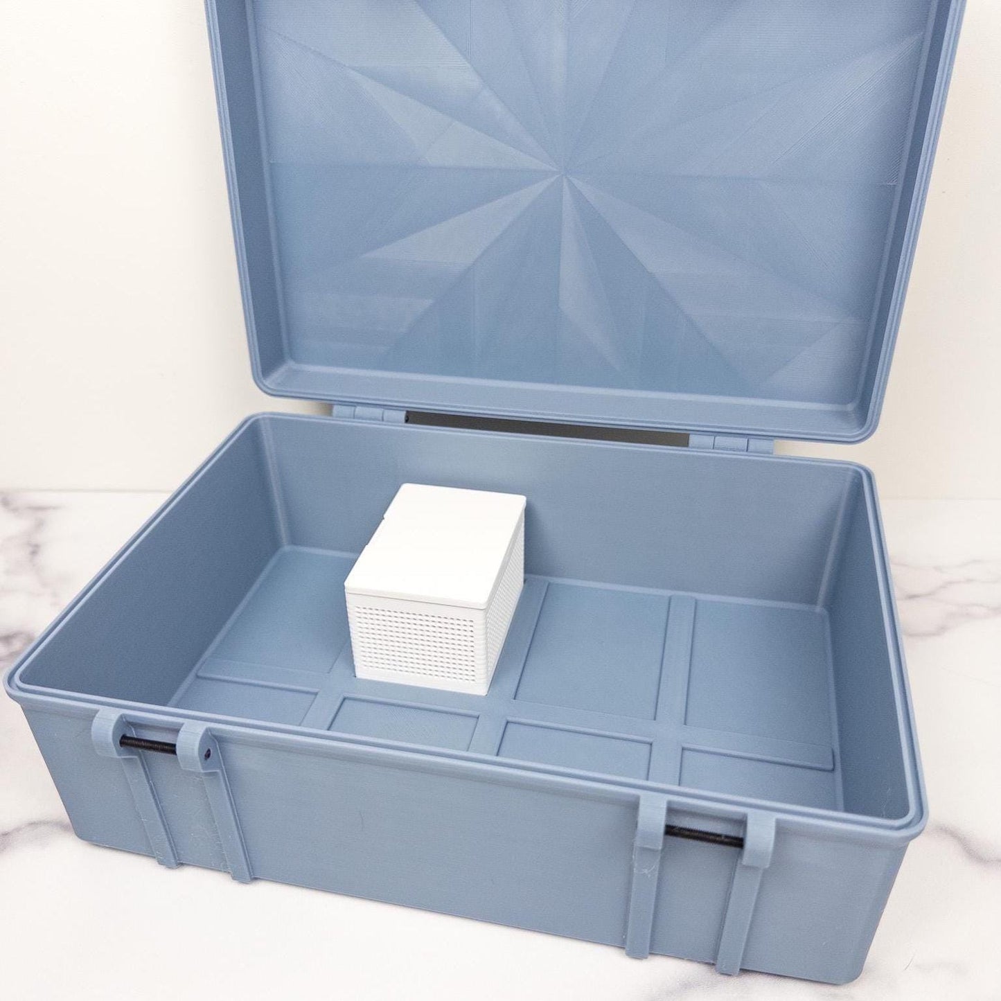Peptide Kit Storage Case for 3mL Vial Kit Boxes | Large Latching Organizer