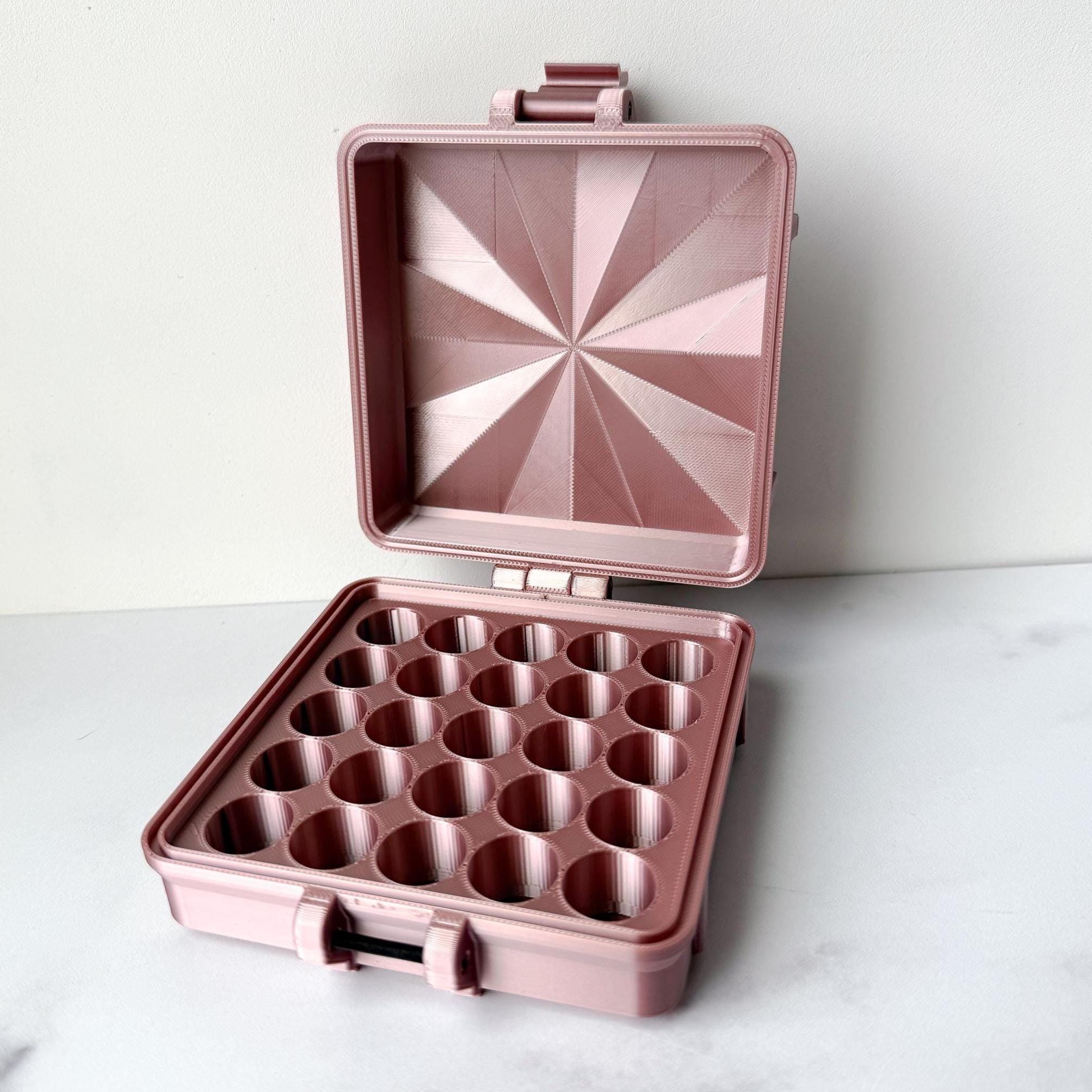 3mL Peptide Vial Case, Holds 25 vials