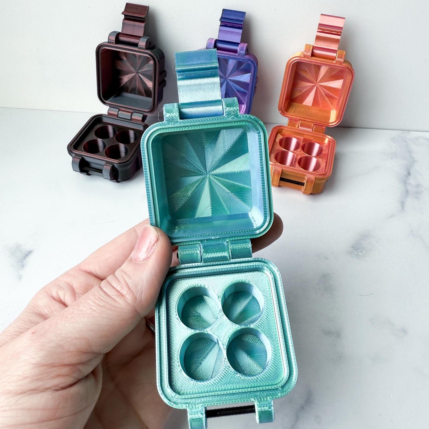 3mL Peptide Vial Case, Holds 6 vials