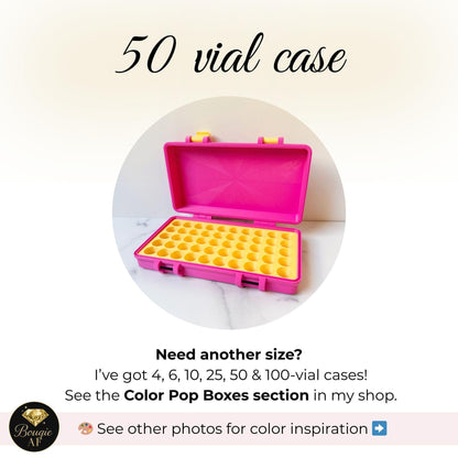 3ml Peptide Vial Case, Holds 50 vials