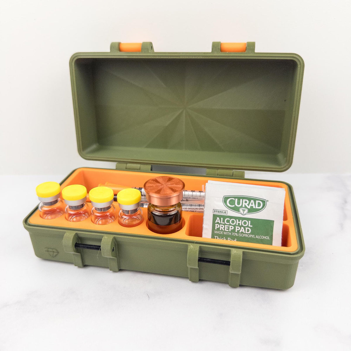 Organizer Case for Peptides, holds 3ml & 10ml vials