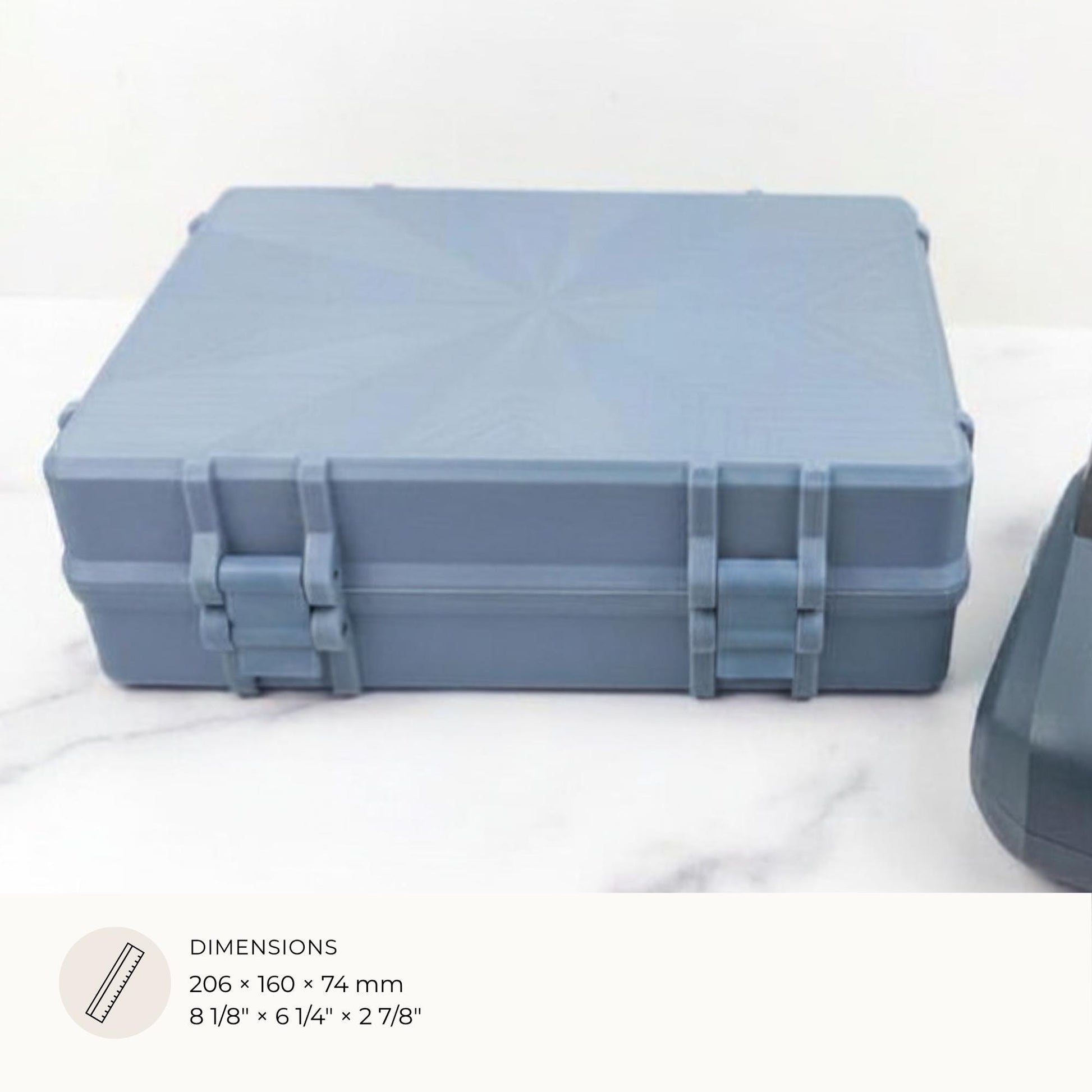 Niimbot B1 Label Printer Storage Case | 3D Printed Peptide Organizer with Vial Labelers