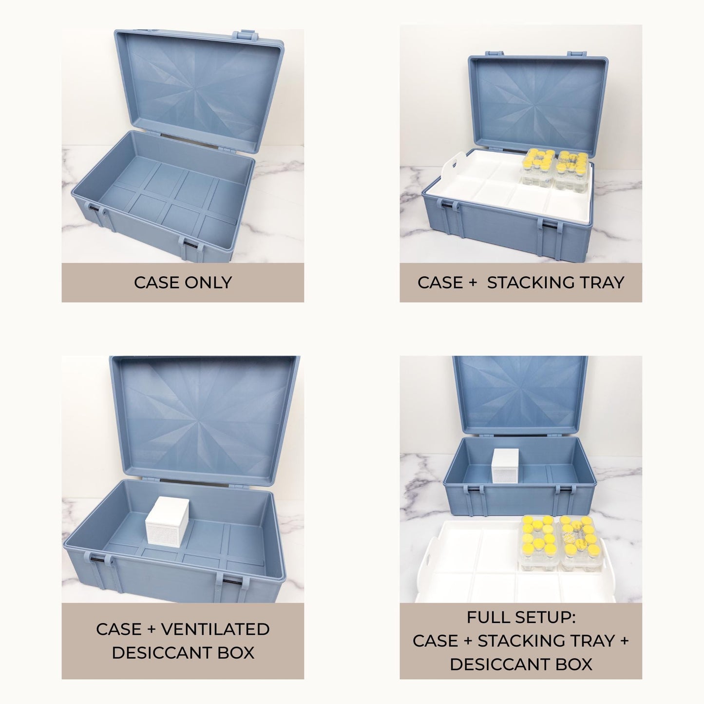 16-Kit Peptide Storage Case