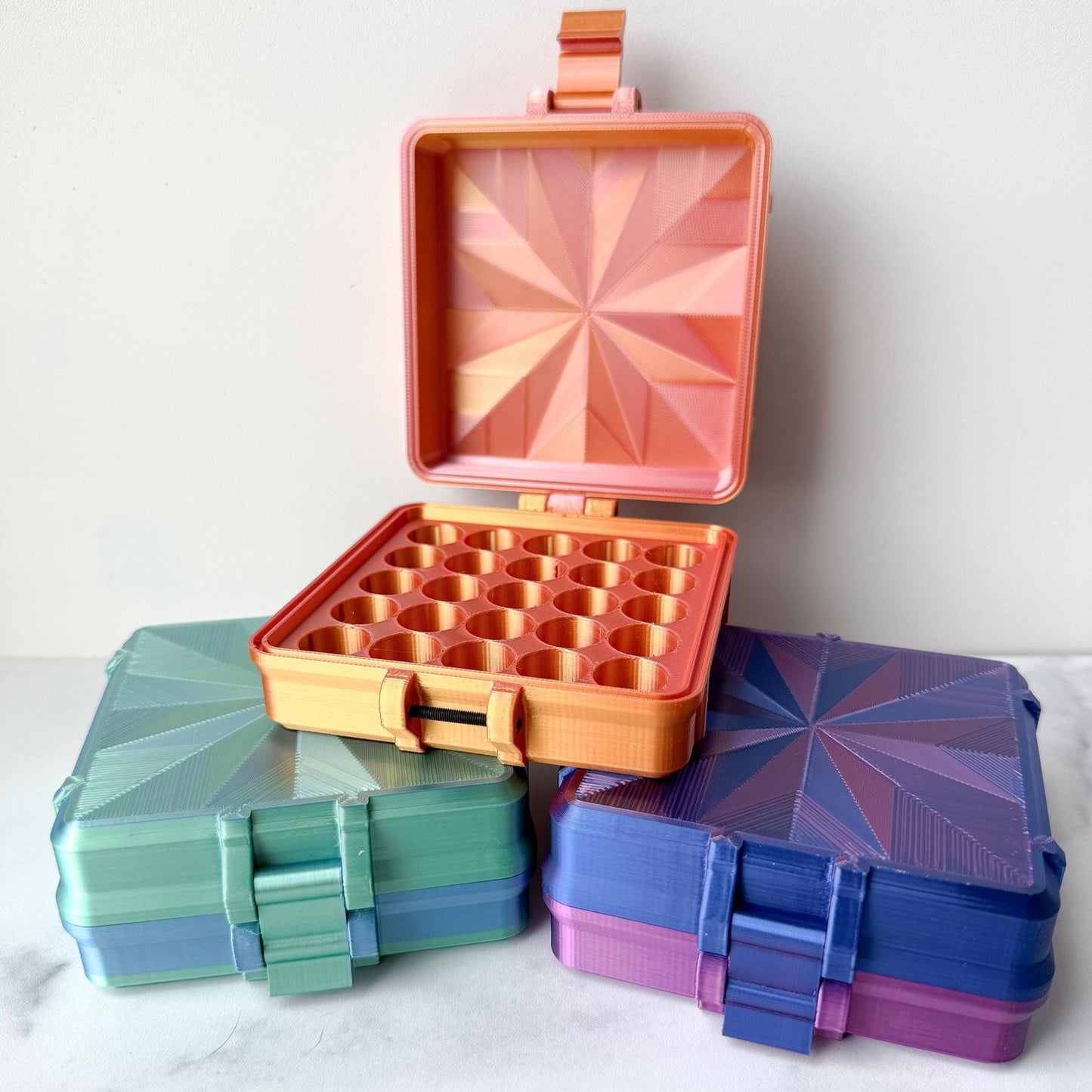 3mL Peptide Vial Case, Holds 25 vials