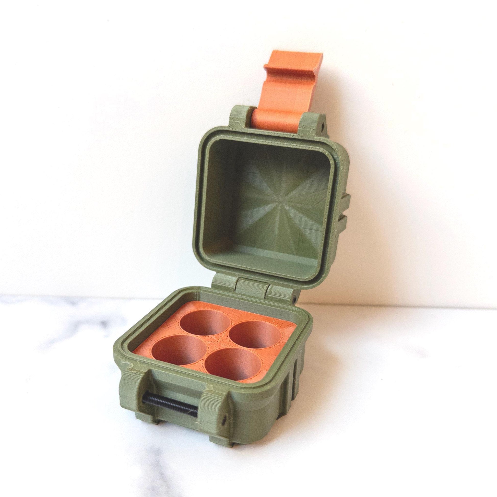 3ml Peptide Vial Case, Holds 4 vials