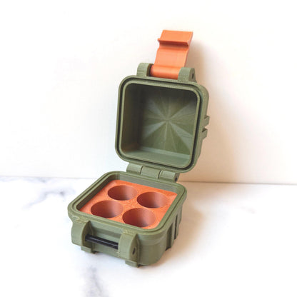 3ml Peptide Vial Case, Holds 4 vials