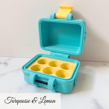 3ml Peptide Vial Case, Holds 6 vials