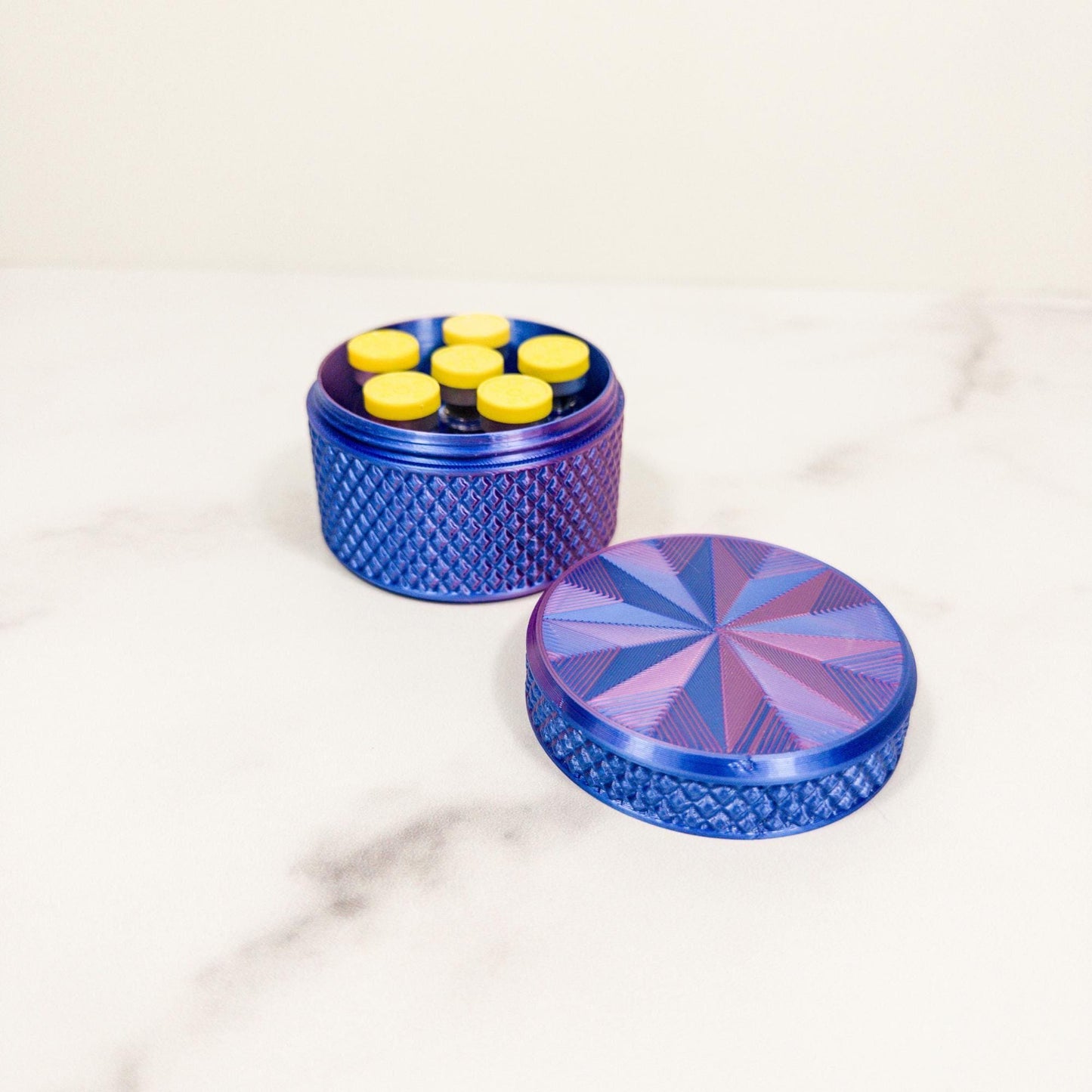 3mL Peptide Vial Container Storage, Hard Case for Freezer