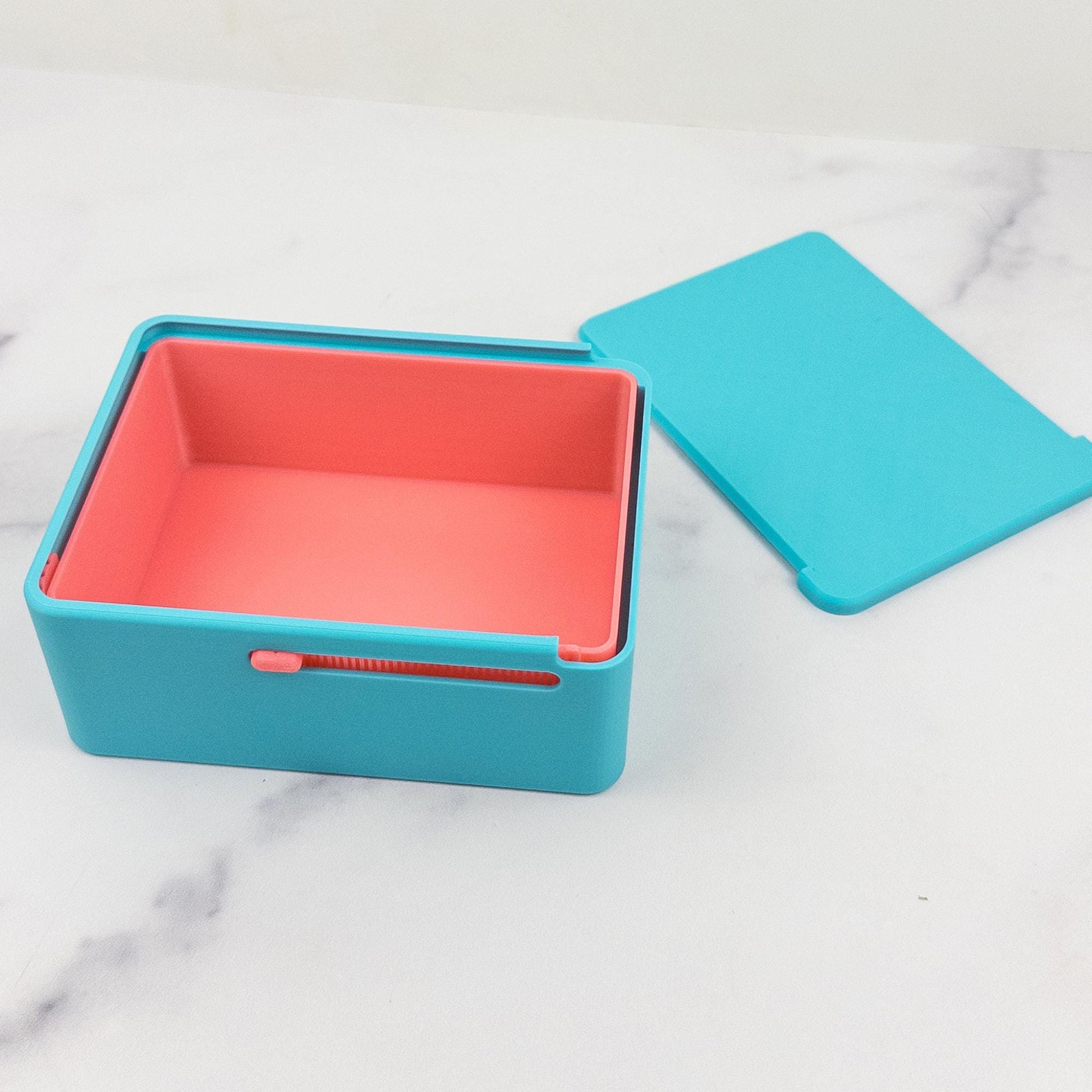 Slide Lock Supplement Box | 3D Printed Supplement Organizer | 5 Sizes, 1–4 Compartments