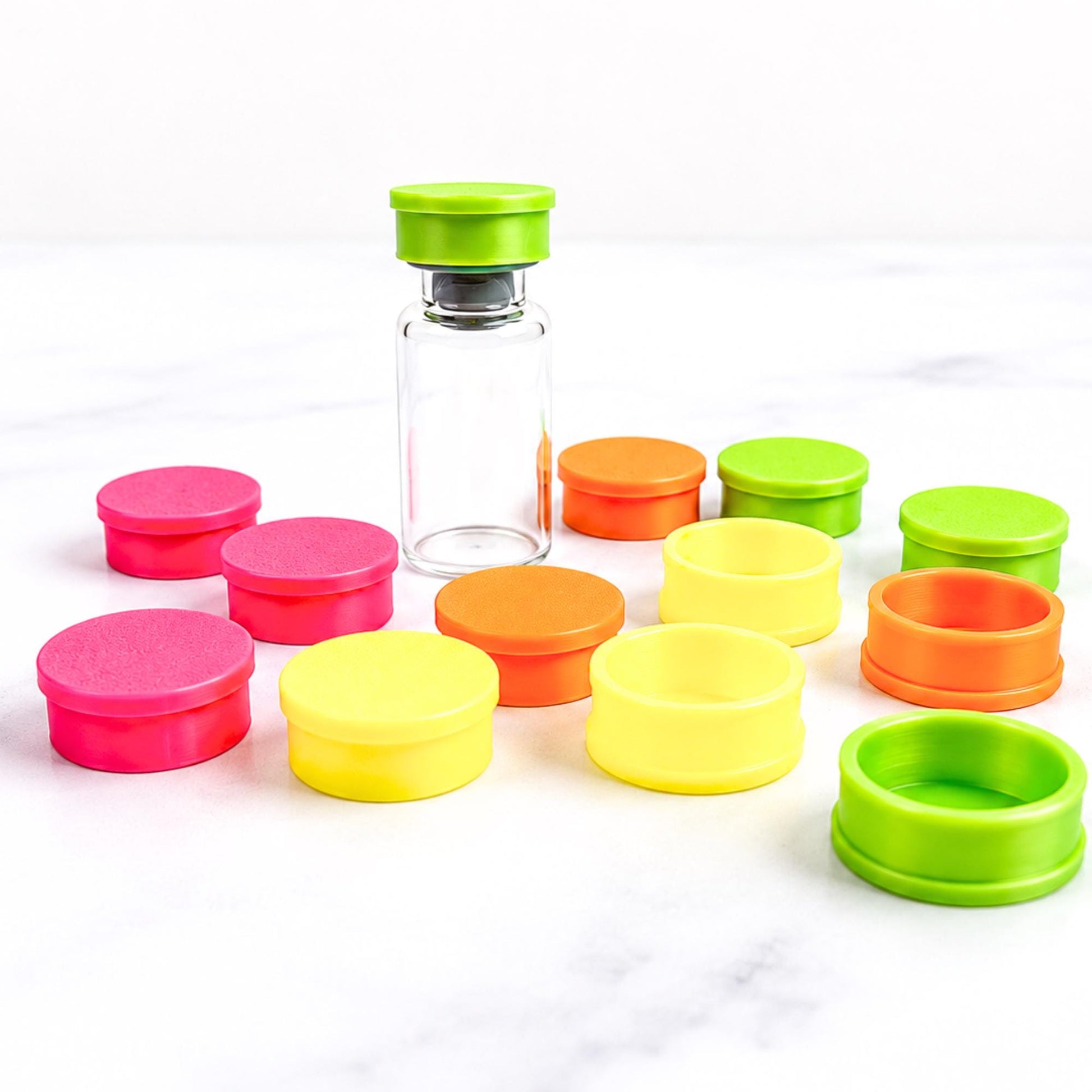 Flexible TPU 3mL Vial Caps