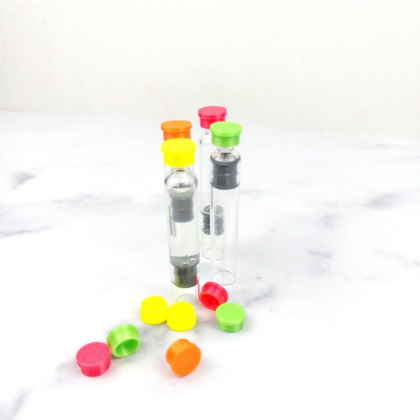 Flexible TPU 3mL Injector Pen Cartridge Caps