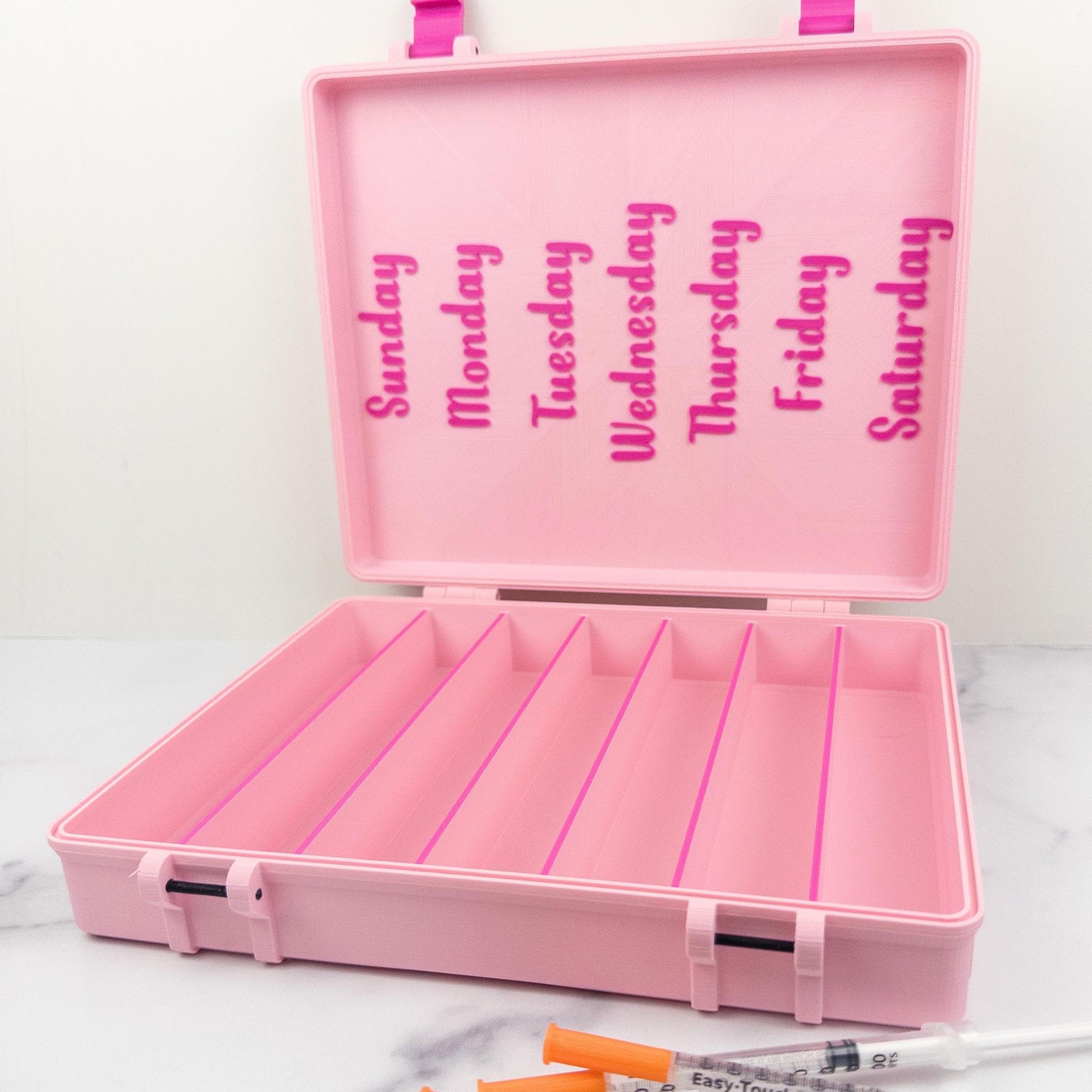 7 Day Prefilled Syringe Organizer | 3D Printed Syringe Case