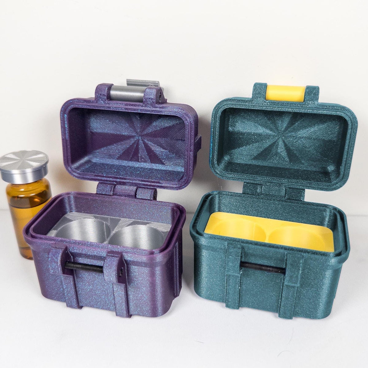 10ml Peptide Vial Case, Holds 4 vials