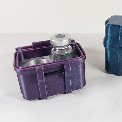 10ml Peptide Vial Case, Holds 2 vials
