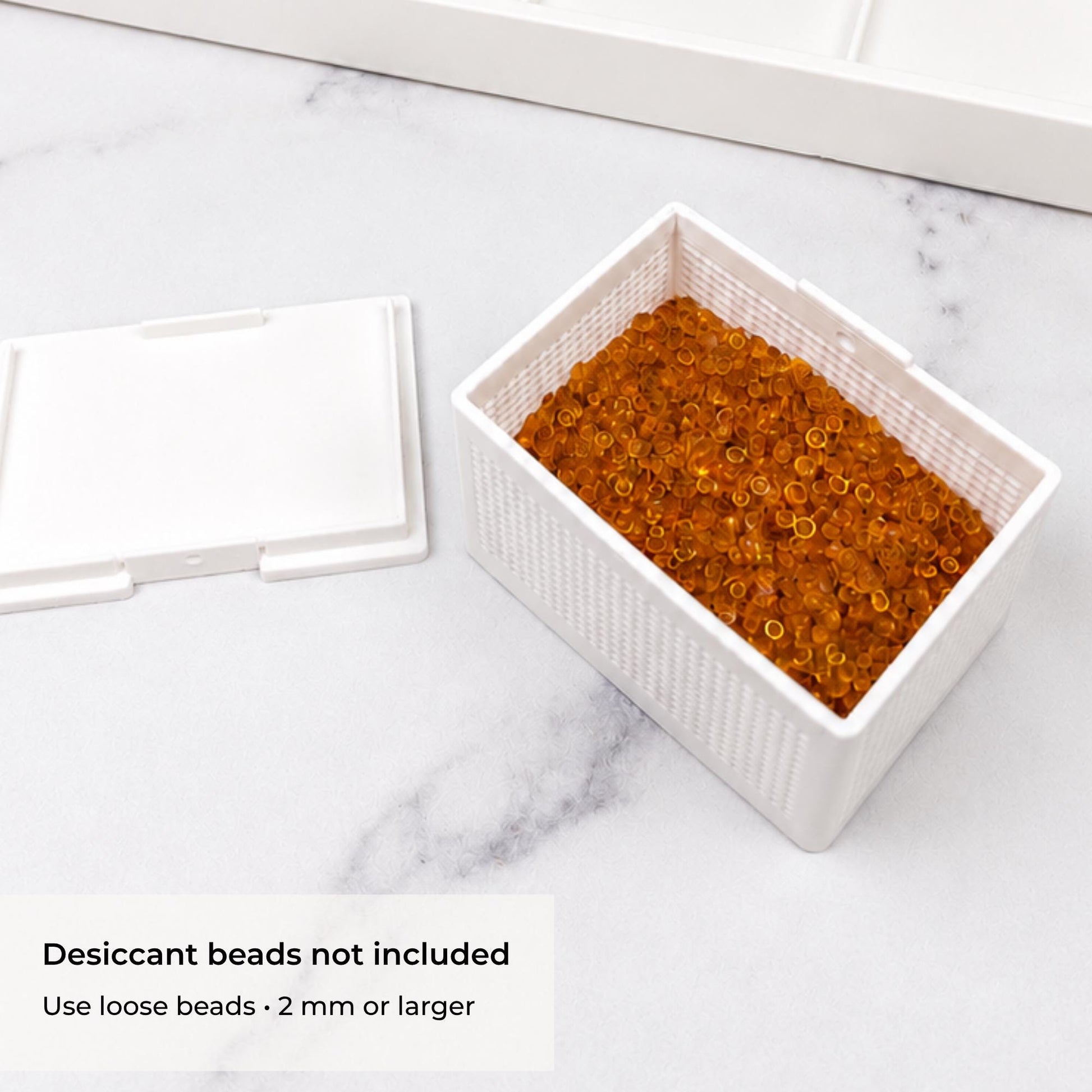 Desiccant Holder | 3D Printed Loose Bead Desiccant Container