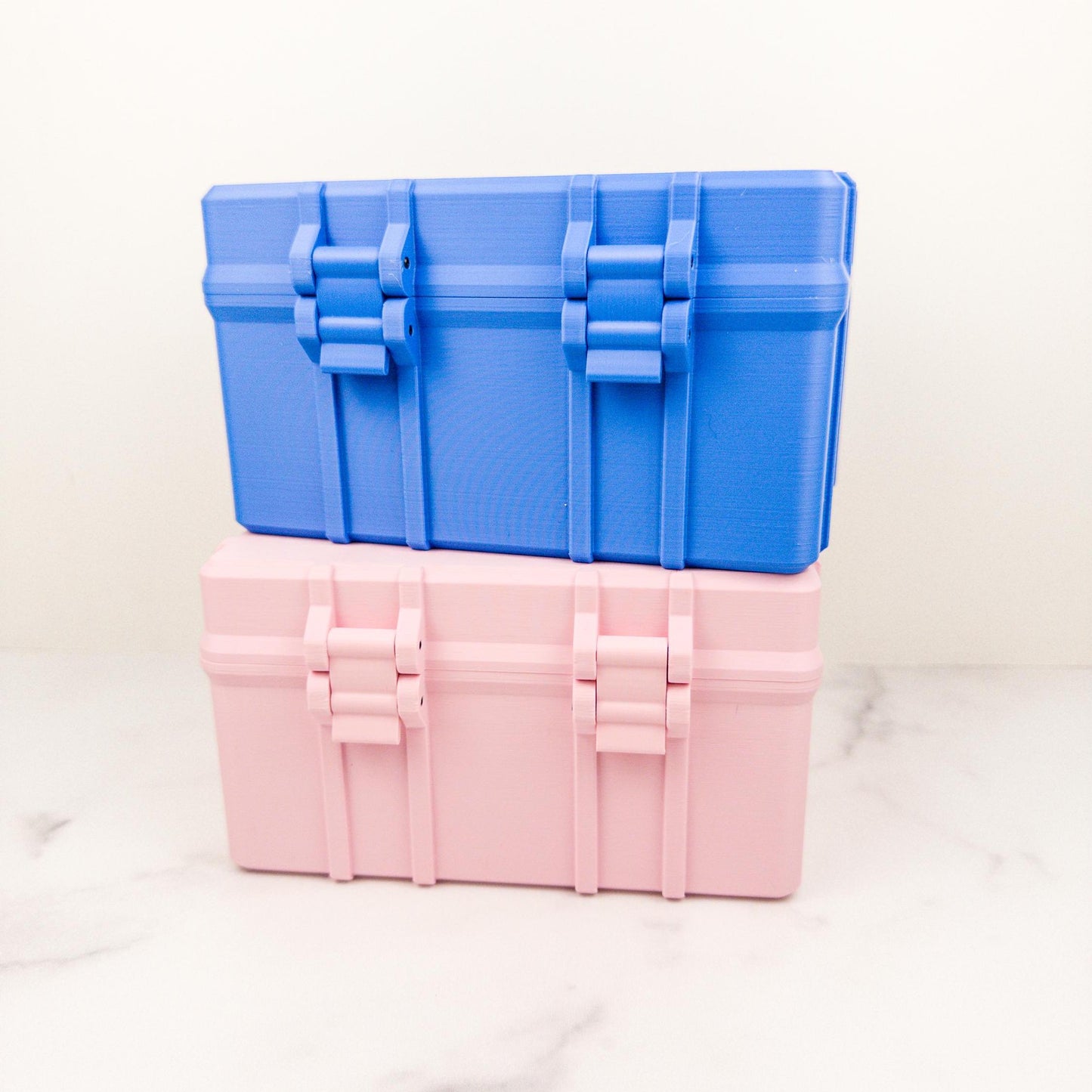 Peptide Kit Storage Case for 3mL Vial Kit Boxes | Large Latching Organizer