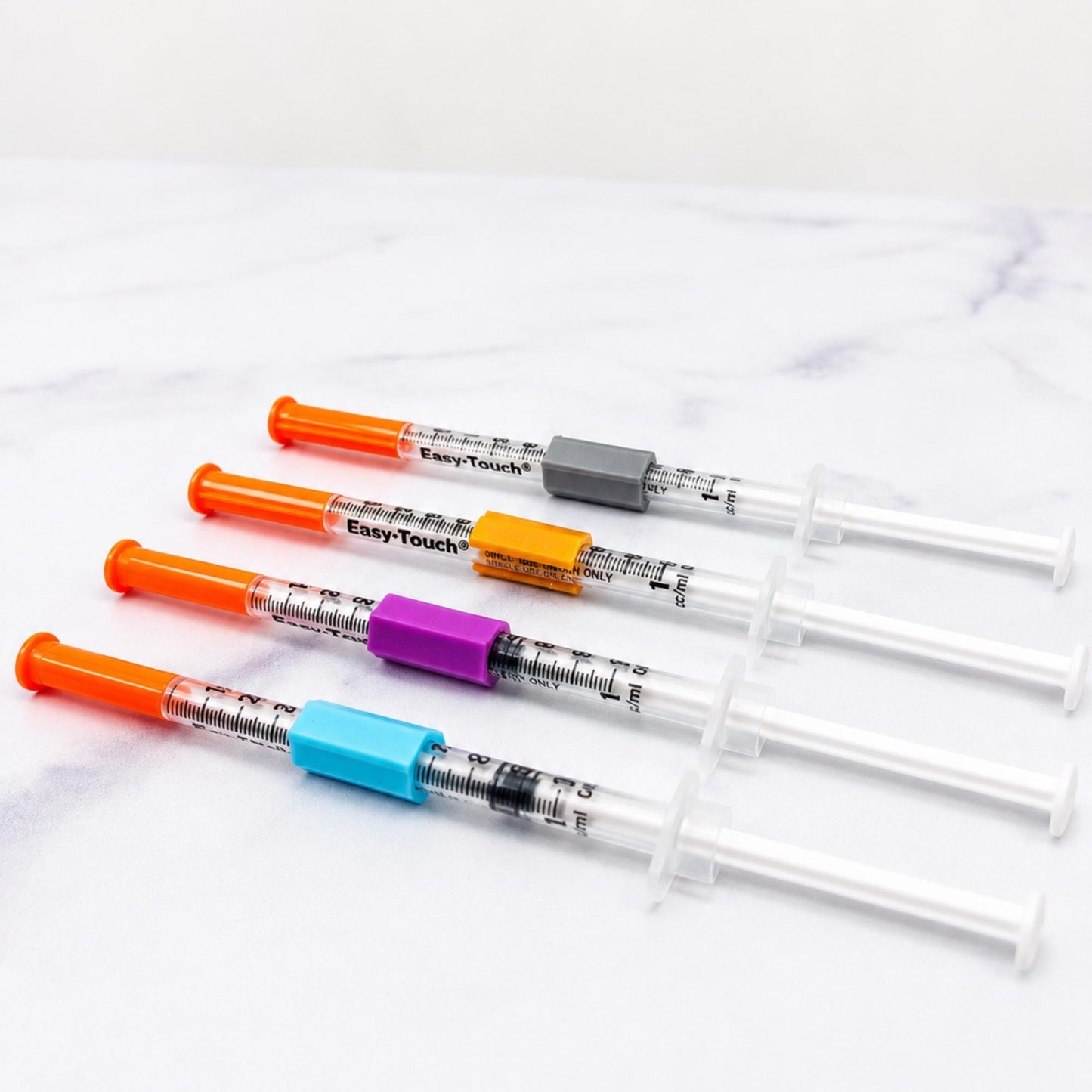 Syringe ID Clips | Color Coded TPU Clips for Prefilled Syringes