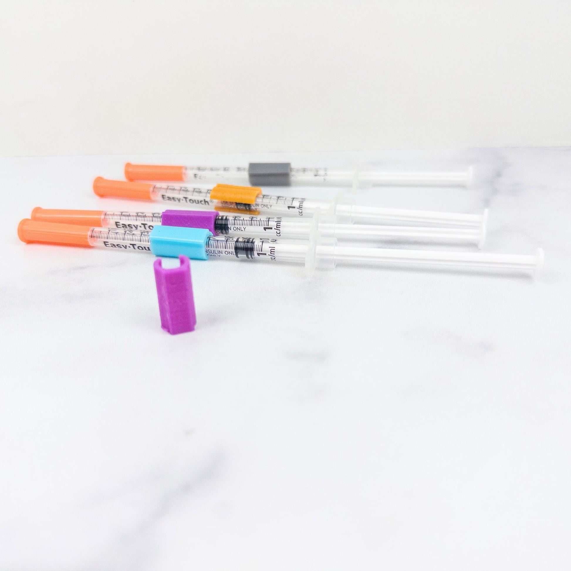 Syringe ID Clips | Color Coded TPU Clips for Prefilled Syringes
