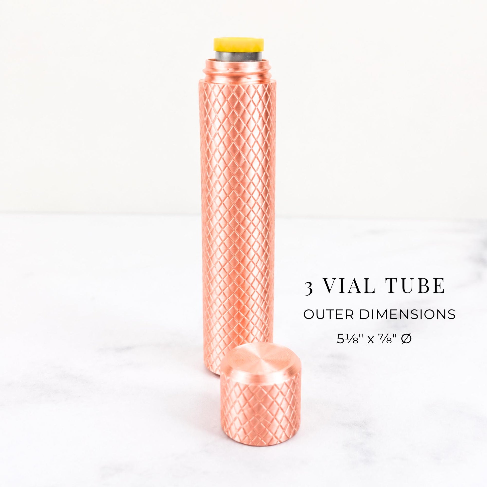 3mL Peptide Vial Tube | 3D Printed Cylindrical Vial Holder