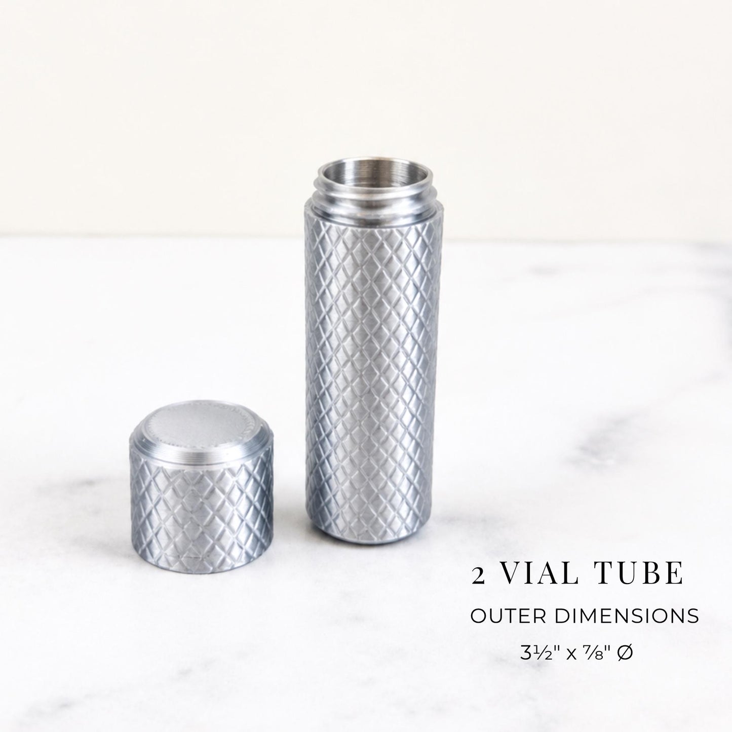 3mL Peptide Vial Tube | 3D Printed Cylindrical Vial Holder