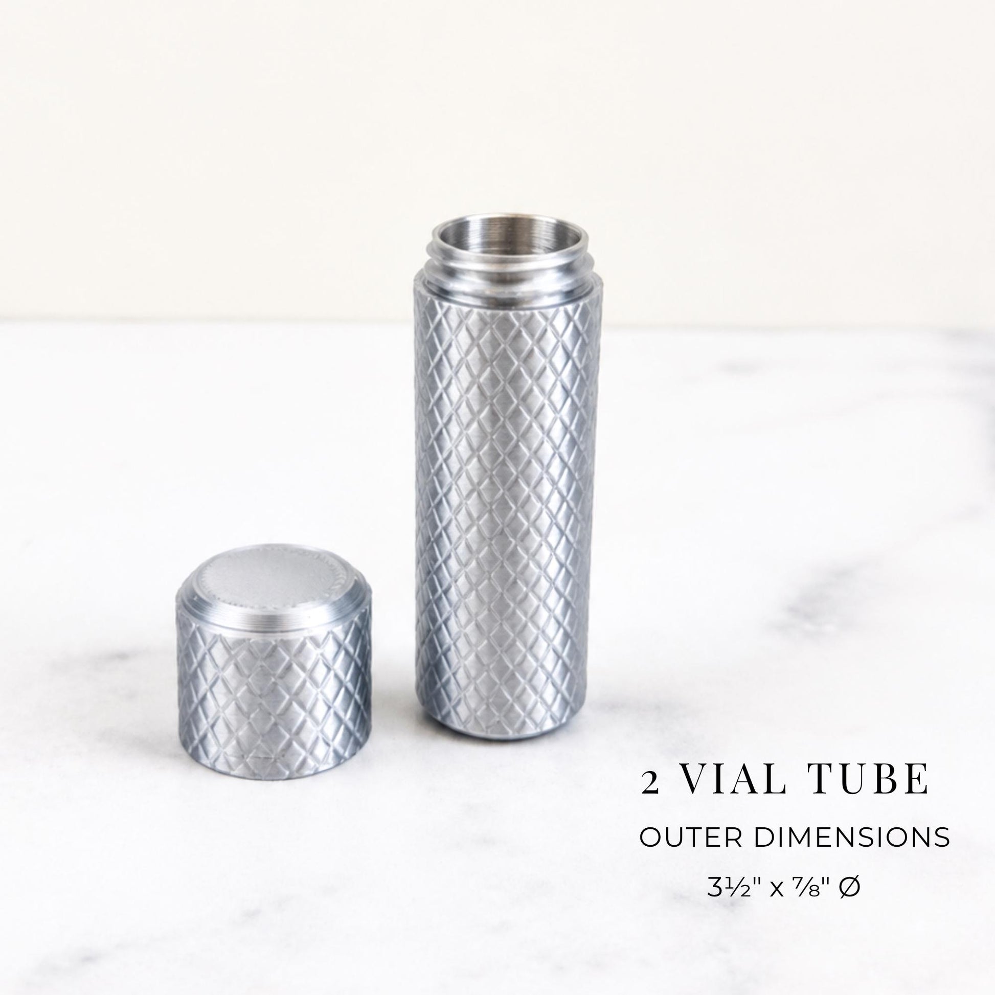 3mL Peptide Vial Tube | 3D Printed Cylindrical Vial Holder