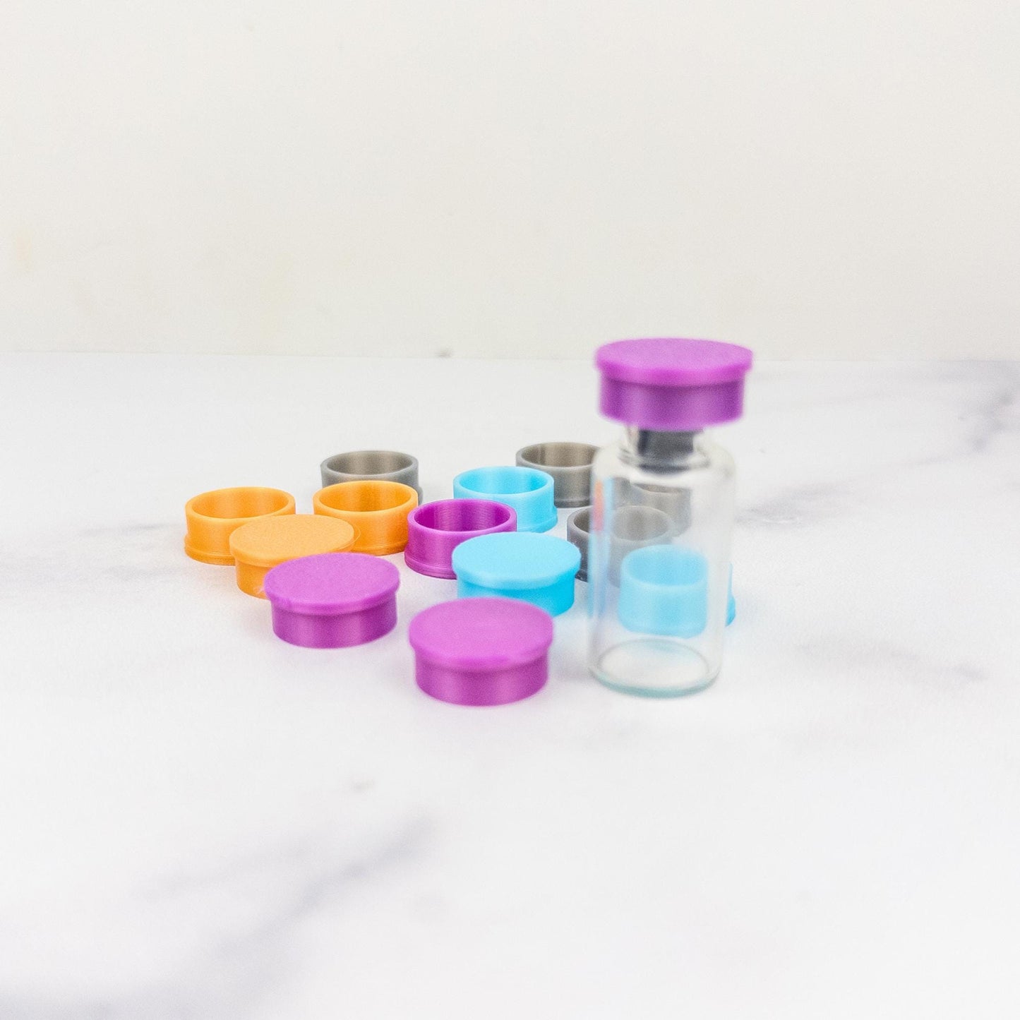 Flexible TPU 3mL Vial Caps