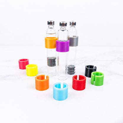 Cartridge ID Clips | Color Coded 3mL Injector Pen Cartridge Clips