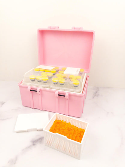 Peptide Kit Storage Case for 3mL Vial Kit Boxes