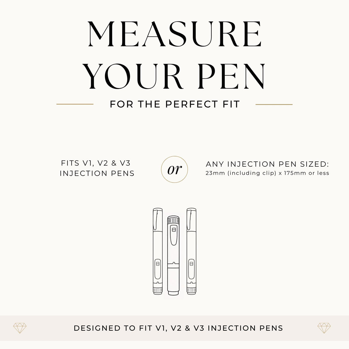 Pen and Cartridge Kit Case