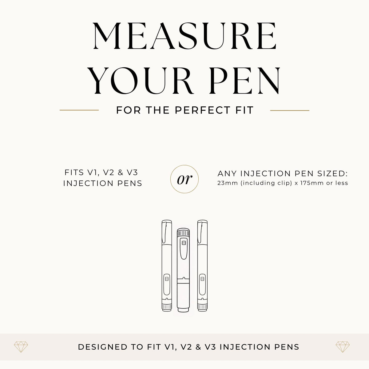 Pen and Cartridge Kit Case
