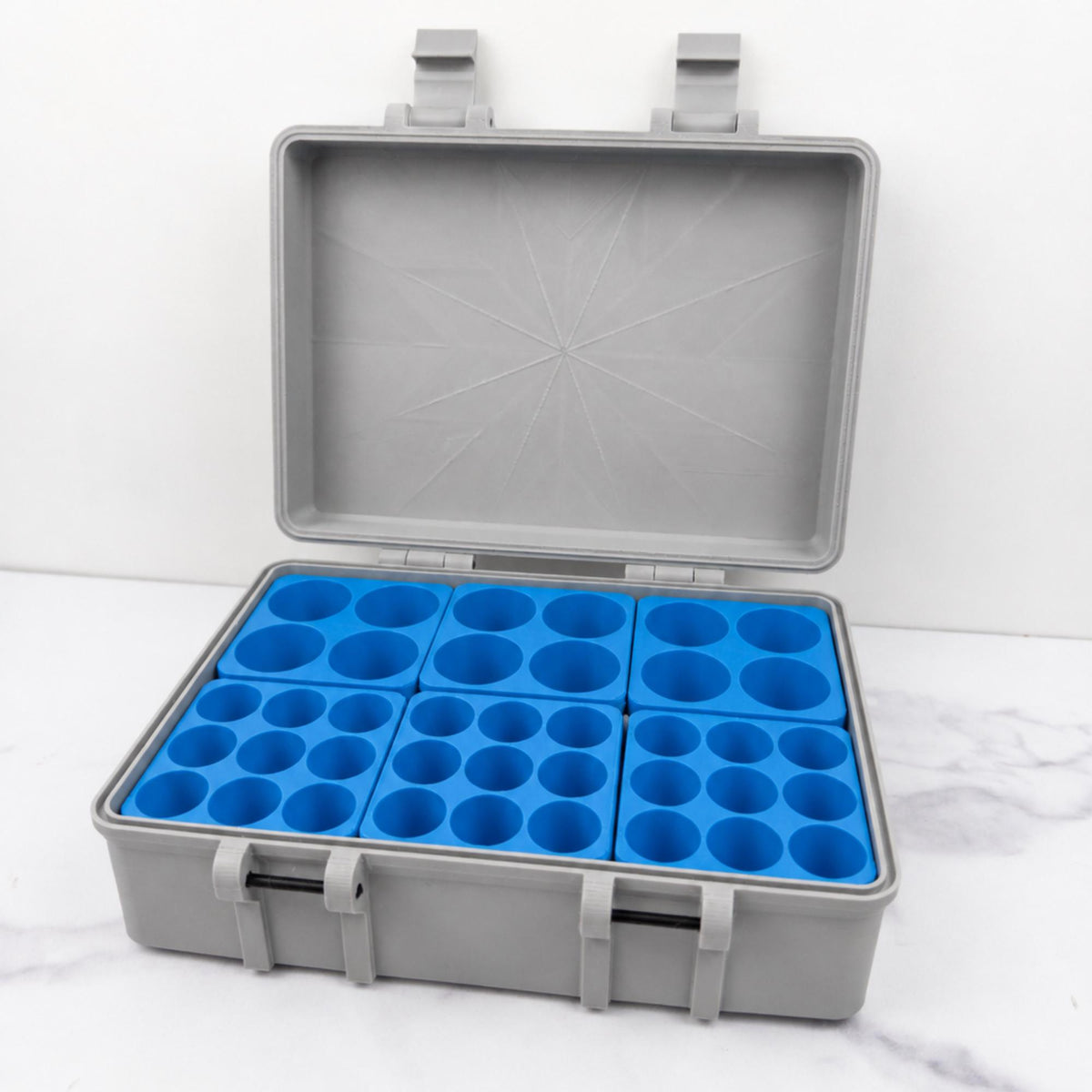 Modular Peptide Organizer Box | 3D Printed Vial Storage for 3ml and 10ml Vials