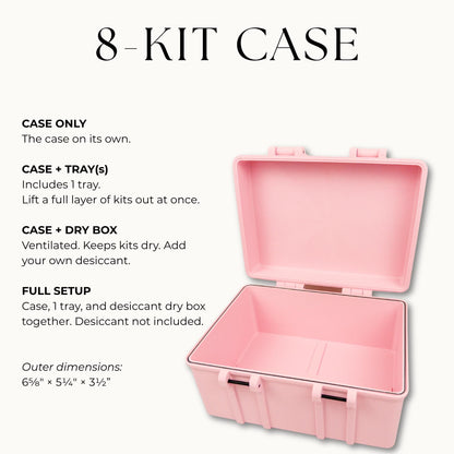 Peptide Kit Storage Case for 3mL Vial Kit Boxes