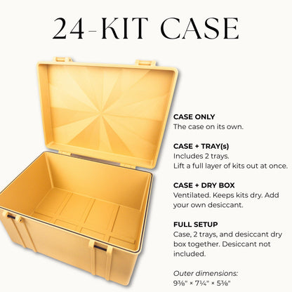 Peptide Kit Storage Case for 3mL Vial Kit Boxes
